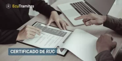 Certificado de RUC