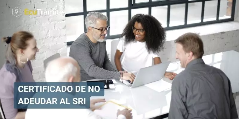 Certificado de no ADEUDAR al SRI