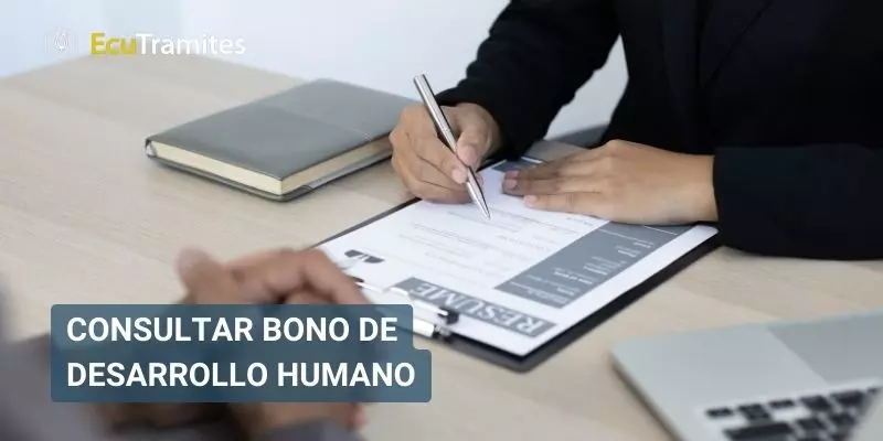 Consultar Bono de Desarrollo Humano