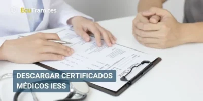 Descargar certificados médicos IESS