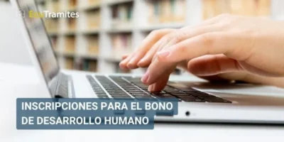 Inscripciones para el Bono de desarrollo humano