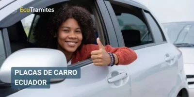 Placas de carros en Ecuador